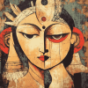 Abstract Indian Spirit Diamond Painting