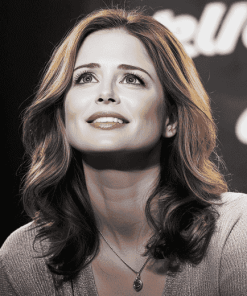 Actress Jenna Fischer Diamond Painting