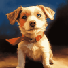 Adorable Puppy Underdog Diamond Painting