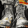 Aesthetic Army Boots Diamond Painting