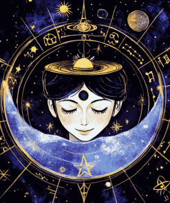 Aesthetic Astrology Diamond Painting