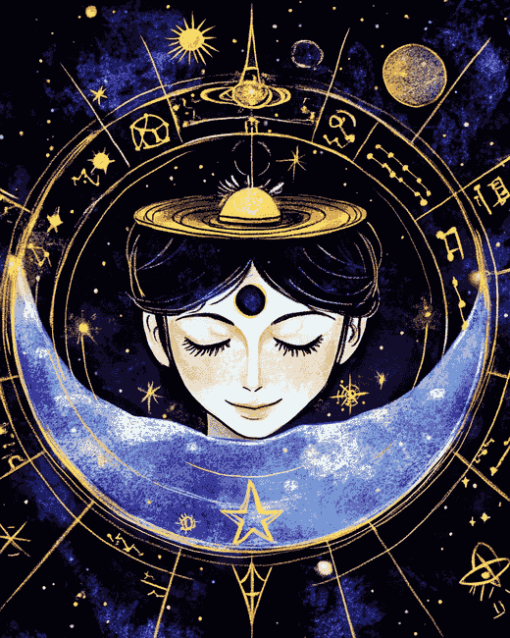 Aesthetic Astrology Diamond Painting