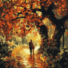 Aesthetic Autumn Landscape Diamond Painting