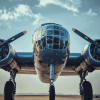 Aesthetic B25 Mitchell Aircraft Diamond Painting