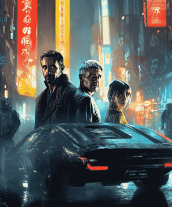 Aesthetic Blade Runner Diamond Painting