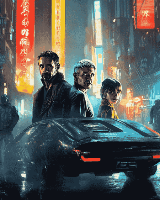 Aesthetic Blade Runner Diamond Painting