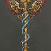 Aesthetic Caduceus Animation Diamond Painting