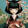 Aesthetic Japanese Doll Diamond Painting