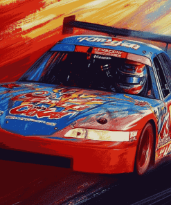 Aesthetic Jeff Gordon Racing Diamond Painting