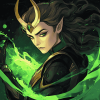 Aesthetic Lady Loki Art Diamond Painting