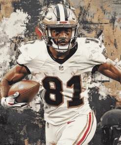 Aesthetic Michael Thomas Sports Diamond Painting