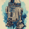 Aesthetic R2d2 Robot Diamond Painting