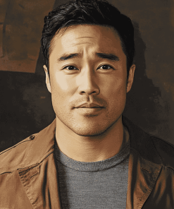 Aesthetic Randall Park Celebrities Diamond Painting