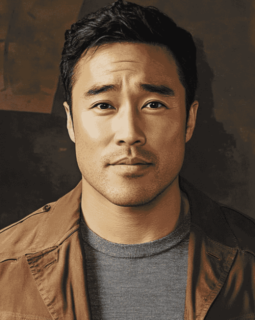 Aesthetic Randall Park Celebrities Diamond Painting