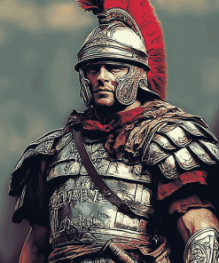 Aesthetic Roman Soldier Diamond Painting