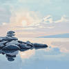 Aesthetic Seascape Diamond Painting