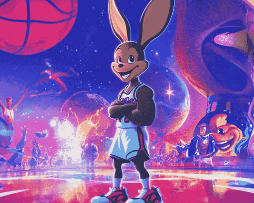 Aesthetic Space Jam Animation Diamond Painting