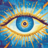 Aesthetic Third Eye Diamond Painting