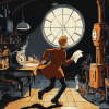 Aesthetic Tintin Animation Diamond Painting