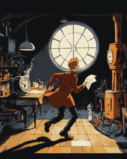 Aesthetic Tintin Animation Diamond Painting