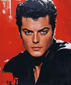 Aesthetic Tony Curtis Celebrity Diamond Painting