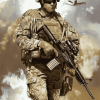 Aesthetic US Marines Diamond Painting