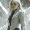 Aesthetic White Canary Series Diamond Painting