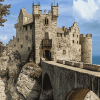 Aggstein Castle Austrian Gem Diamond Painting