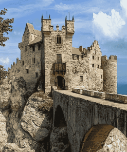 Aggstein Castle Austrian Gem Diamond Painting