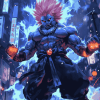 Akuma Anime Fighter Diamond Painting