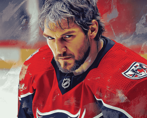 Alexander Ovechkin Hockey Diamond Painting