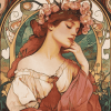 Alphonse Mucha Animation Diamond Painting