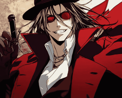 Alucard Anime Adventure Diamond Painting