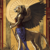 Ancient Sekhmet Goddess Diamond Painting