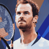 Andy Murray Famous Tennis Diamond Painting