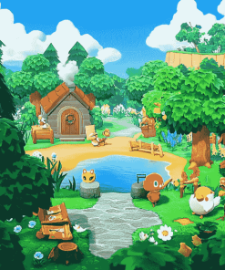 Animal Crossing Fun Diamond Painting