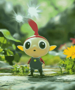 Animated Pikmin Video Game Diamond Painting