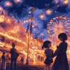 Anime Carnival Diamond Painting