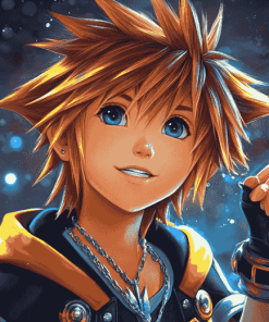 Anime Sora Character Diamond Painting