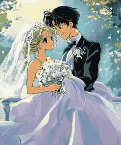 Anime Wedding Romance Diamond Painting