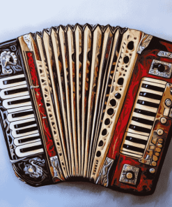 Antique Accordion Diamond Painting