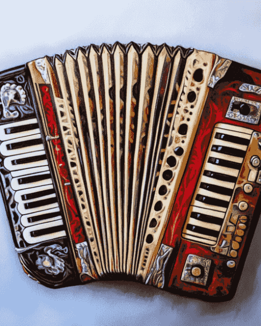 Antique Accordion Diamond Painting