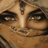 Arab Woman Diamond Painting