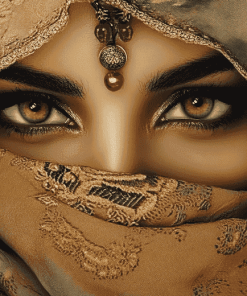 Arab Woman Diamond Painting