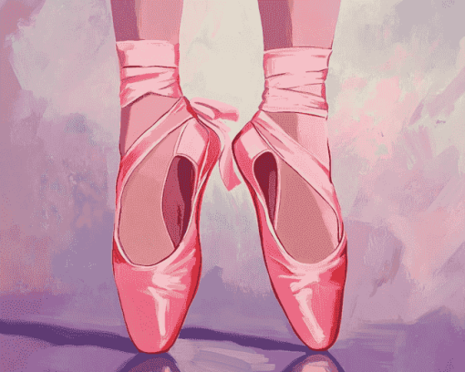 Artistic Ballerina Ballet Diamond Painting