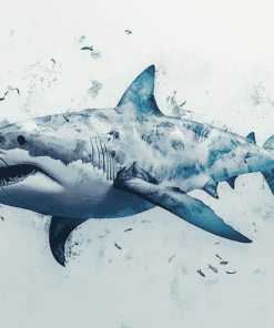 Artistic Hammerhead Diamond Painting