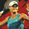 Ashleigh Barty Tennis Star Diamond Painting