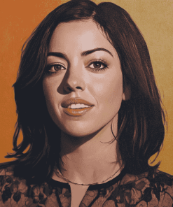 Aubrey Plaza Celebrity Diamond Painting