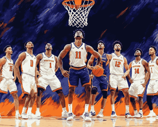 Auburn Tigers Basketball Stars Diamond Painting