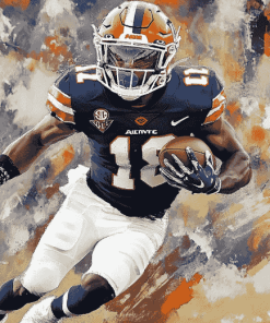 Auburn Tigers Football Diamond Painting